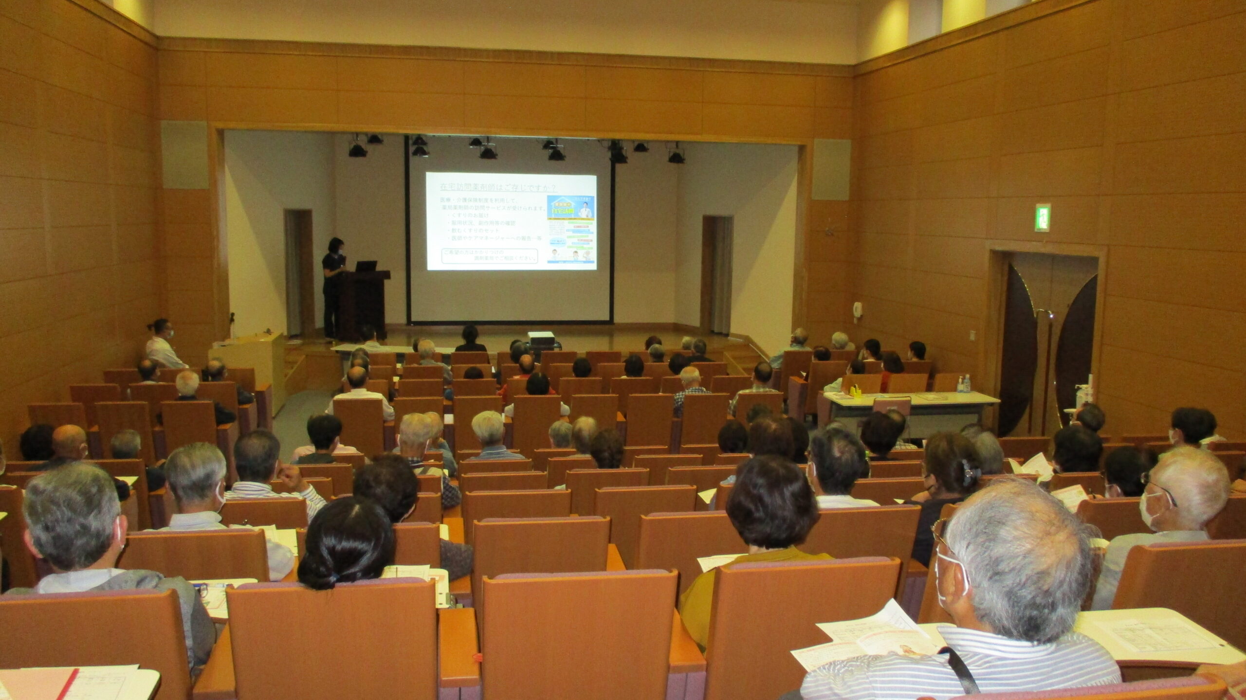 健康公開講座の様子②